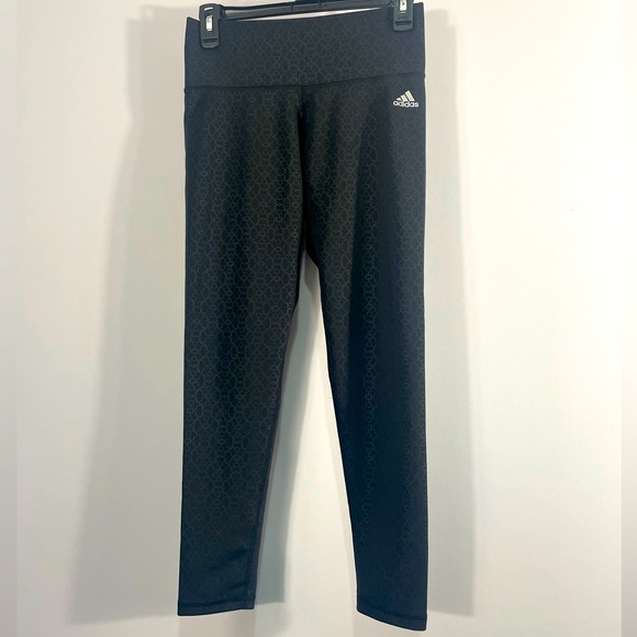 Pants - Adidas Climate Black Leggings, Small, work out pants, yoga, soft, sleek Womens